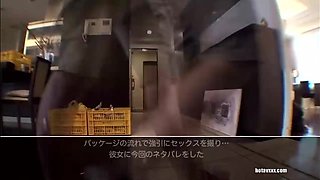 Lewd asian teen blowjob filthy adult video