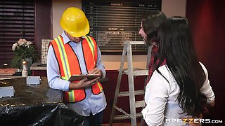 Up To Code, And Up Her Ass With Angela White, Keiran Lee - Brazzers
