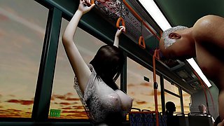 Cartoon 3D kinky porn video