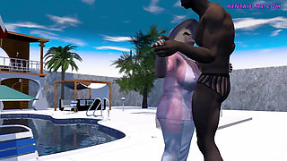 Granny Gets The BBC in Her Hairy Pussy - 3D Animation XXX