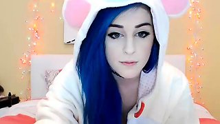 Emo Teen Becka Solo Webcam Masturbation Porn