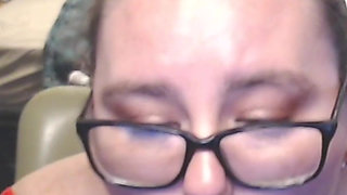 Slut Sucks Like a Pro - Cam Show Tease