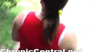 young girl fuck by ragin fat man in the woods after school