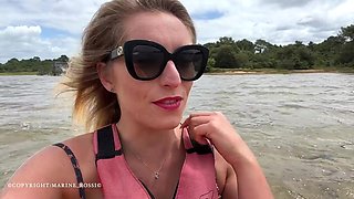 Marine Rossi Explorer Kayak Dildo Masturbation