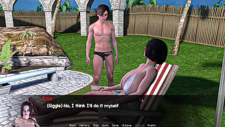 Liza Having Fun In Swimming Pool