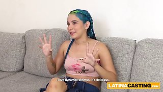 Innocent latina egirl min galilea first time in porn hard throat fuck and anal