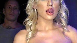 Bukkake at Sexy Club with Kenzie Taylor