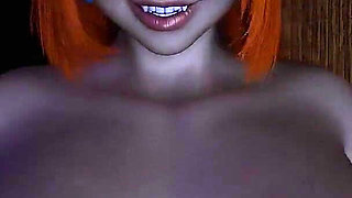 Thick Bowsette Rides a Dildo on Her Bed - Super Mario Porn Parody