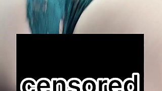 Blonde tight pussy babe solo toy fun in glamour masturbation