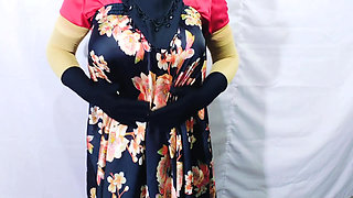 Muslim Hijabi Beautiful Housewife Fucking with Neighbor - With Clear Hindi Audio