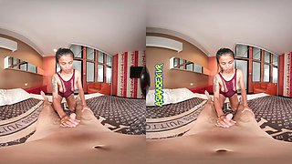 Busty Petite Asian Babe - Intense Blowjob, Wild Ride & Vibrator Orgasm In 8k60fps