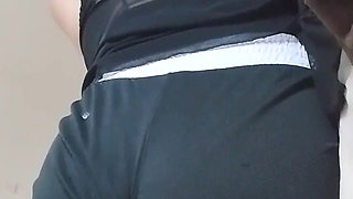 WITH MY NEIGHBOR IN RICH MINI SHORTS