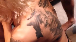 Ggg John Thompson Hot Big Boobie Blond MILF Enjoys Multiple Huge Cocks to Blow and Fuck