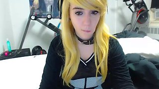 Emo Teen Becka Solo Webcam Masturbation Porn