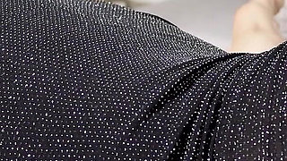 A Good Fuck with a MILF Wearing Black Pantyhose