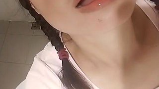 Lickykik Dress Sexy, Trying Her Pee and Fuck Her Throat
