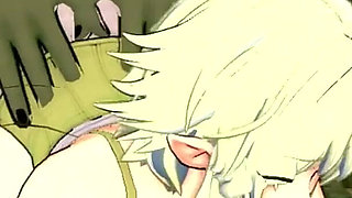 Elf Archer Gets Fucked in the Forest by a Goblin