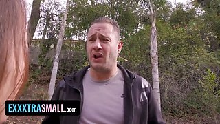 Big boobed small asian football player alexia anders gets perspiring with her hairy man boyfriend - exxxtra small