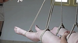Dominatrix Claudiacuir with Gregoucc and Slave Groschiencc