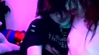 FauxFox Handjob With Helping Hand