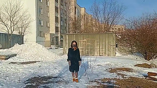 Winter has come! And that means it's time to walk in a fur coat!