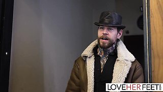 Babe sex with beauty Dean Van Damme from Love Her Feet