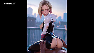 Joy Inside Out ( Disney ) Hard Pussy Creampie - AI Generated