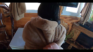 Blowjob Fetish Downjackets, Fur Coats & and Sexy Clothes 7