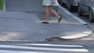Czech Jacker 18: Skirt up, Ass Out - a Playful Tease and a Perfect Shot