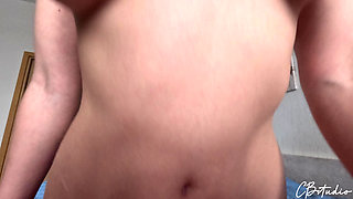 Ohhhh...Yes, Please Cum inside my Wet Pussy. Horny stepDAUGHTER riding fat stepDAD cock