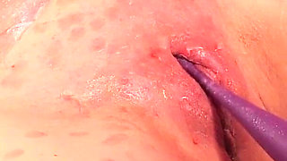 Female Slave Training - Day 20/28 - Foil Wrapped and Obliged to Orgasm with Hot Wax Dripping on Her Pussy