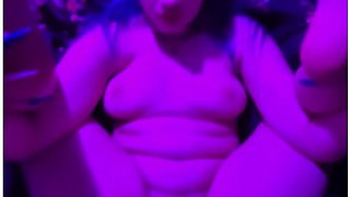 Big Titty Goth Girl Gets Tight Pussy Pounded (creampie) -roselunar