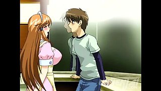 Step Brother Fingers Step Sister in Public - Uncensored Hentai Anime with Big Tits & Squirting