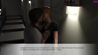 Passionate Kiss and Pussy Rubbing with My Stepbrother's Wife Jennifer - Full HD Uncensored