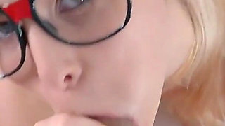 Sexy Blonde Deepthroat Swallow Piss and Cum - Tit Fuck- Piss Shower Facial - 1st Part Anthony Jonezs