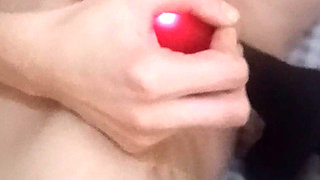 Fucking Pussy with Big Dildo