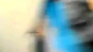 Arab GF Flashes Webcam to BF