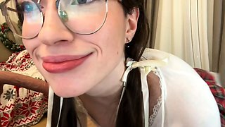 Kinky moist taco brunette anal toy play during masturbating
