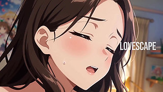 Anime Babe Both Holes Filled At Once (AI)
