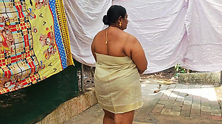 Classically Dressed Desi Girl Getting Naked Wearing Only Jewels