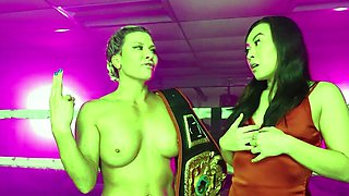 MMA Kiss Off Ariel X, Lilly Bell, Kimmy Kimm / Brazzers