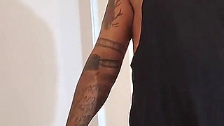 Stepmother Masturbates with Sex Doll, Stepson Spies on Her with Lust.