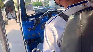 Tiny Thai teen picked up off the street