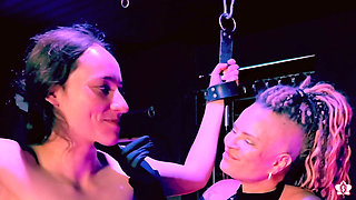 Broken Slowly Slave Mila's 30 Minute Descent Into Submission with Nipple Piercing and Severe Caning