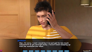 Bare witness #8 - Jackson and Mona made out on the couch