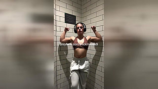 Buff 18yo Ass Destroyed IG Live In The Gym