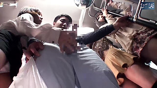 Crowded Bus Temptation - Surrounded by Married Women Who Turn the Tables on Him - Part2
