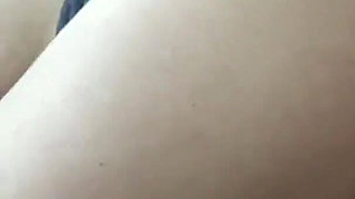Chubby brunette fucked and milked from older dude