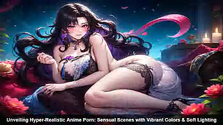 Unveiling Hyper-Realistic Anime video Sensual Scenes with Colors Soft Lighting