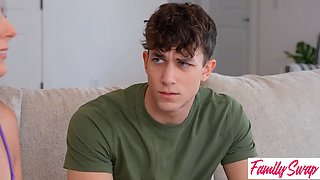Christy Love & Angel Gostosa Team Up for Deep Throating Huge Dicks & Double Creampie Swap Orgy
